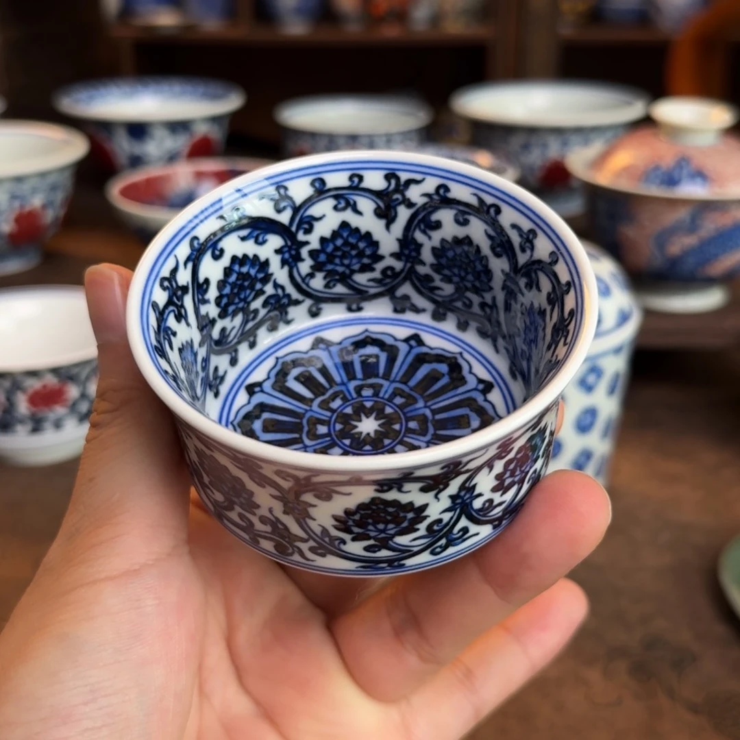 纯手工手绘陶瓷茶具