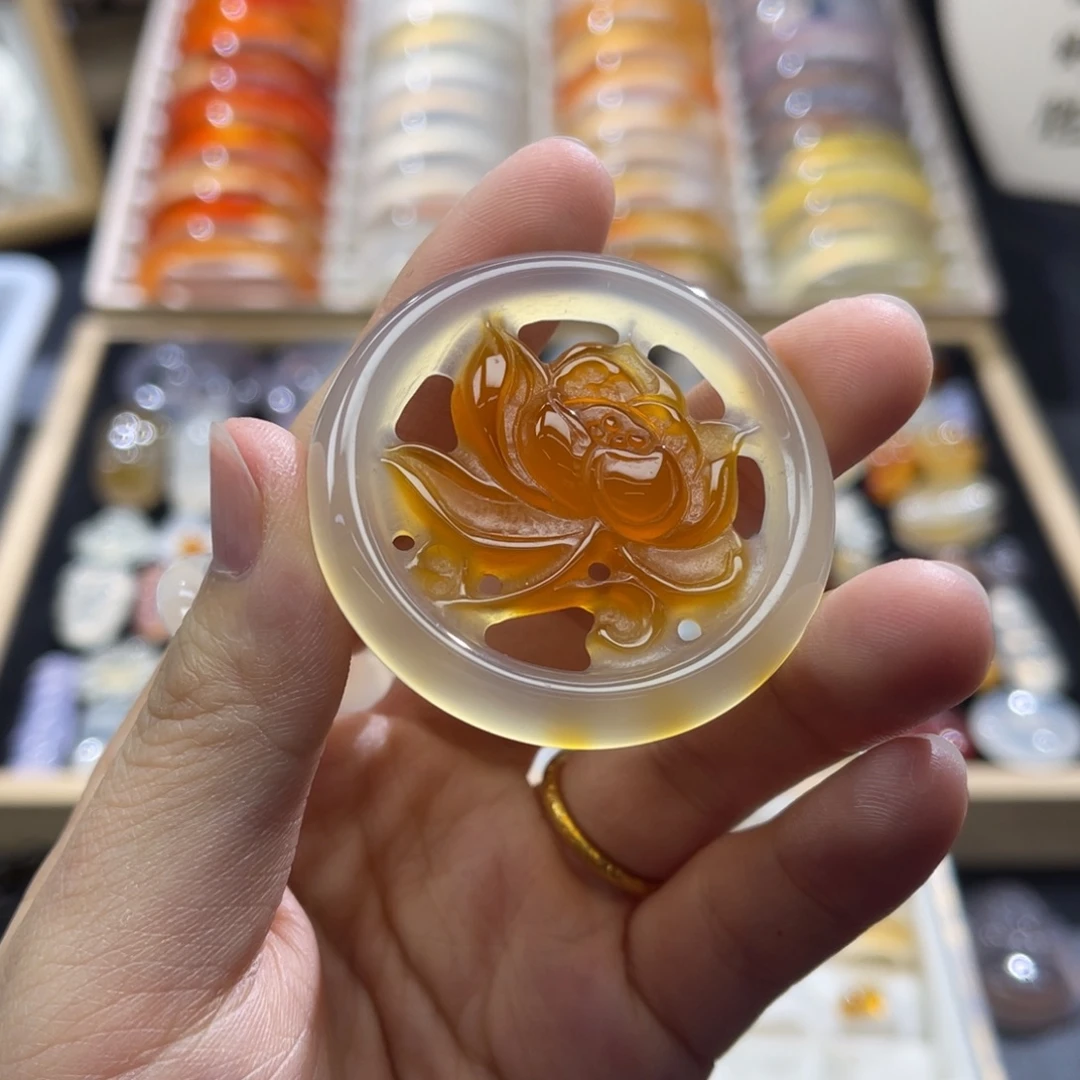 玛瑙/玉髓未镶嵌颈饰