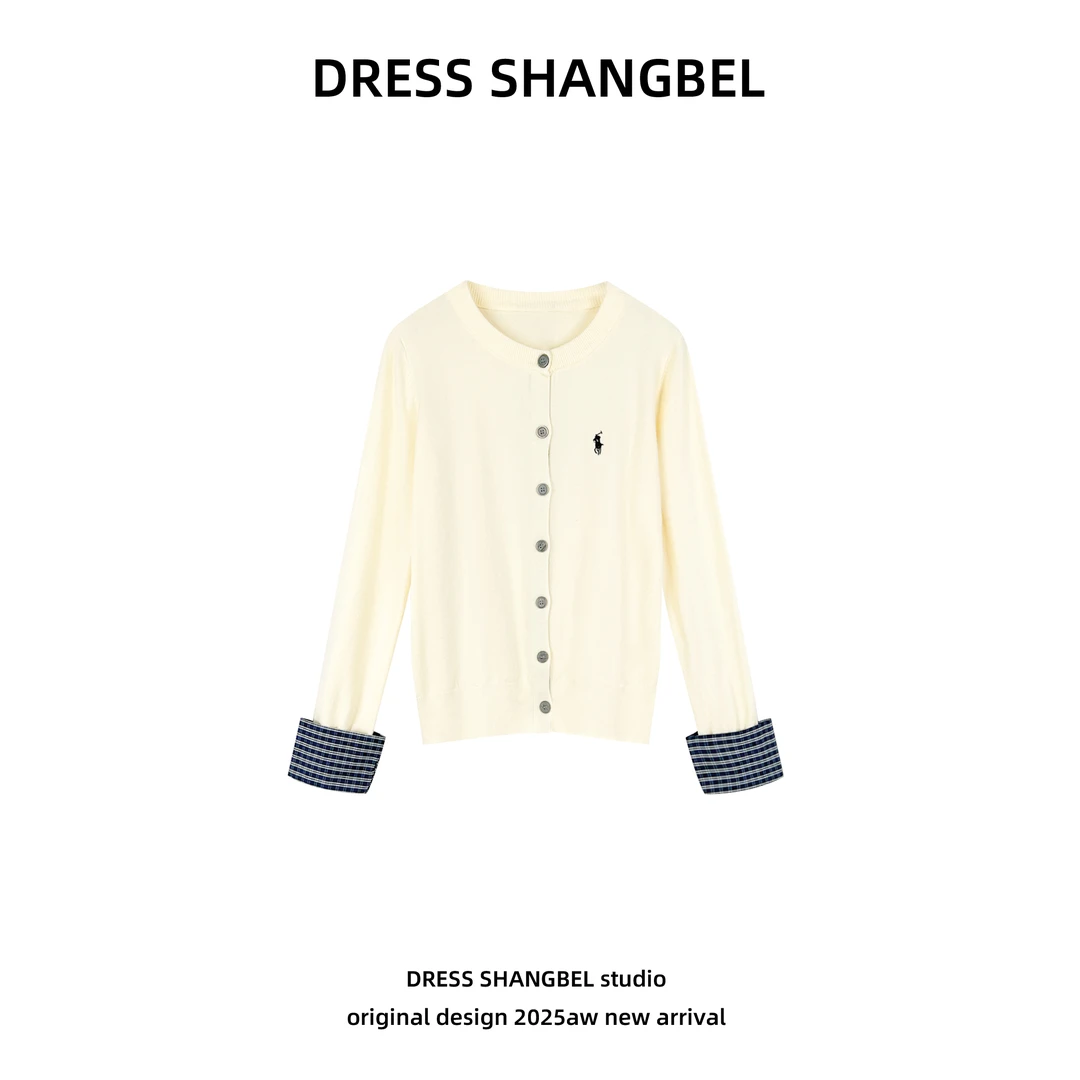 DRESS 2025夏季新款C71小香风不褪色毛针织衫气质百搭上衣6015H