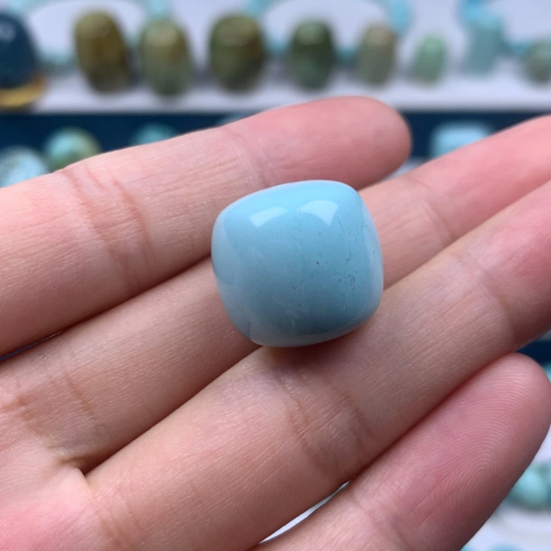 【闪购商品】未镶嵌绿松石珠宝奇石宁***远
