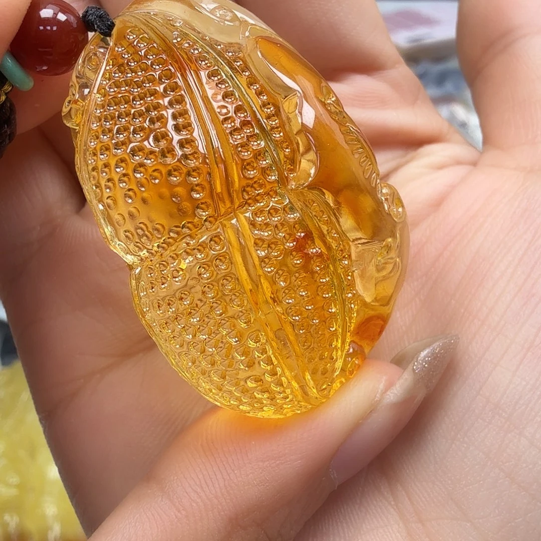 琥珀未镶嵌裸石你好