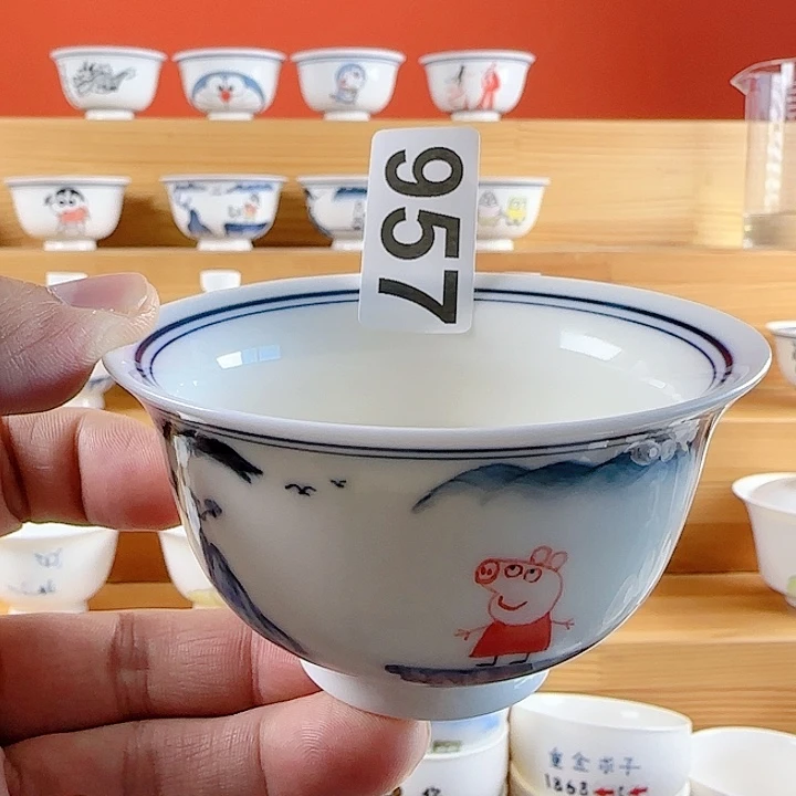 x*d非正品手绘陶瓷茶具