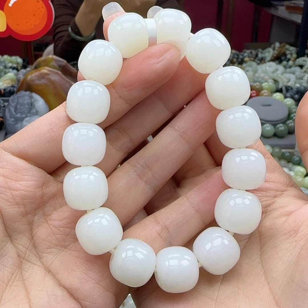 和田玉手链未镶嵌