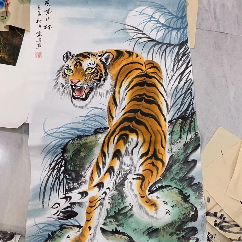 【闪购商品】你***里国画艺术作品欣赏