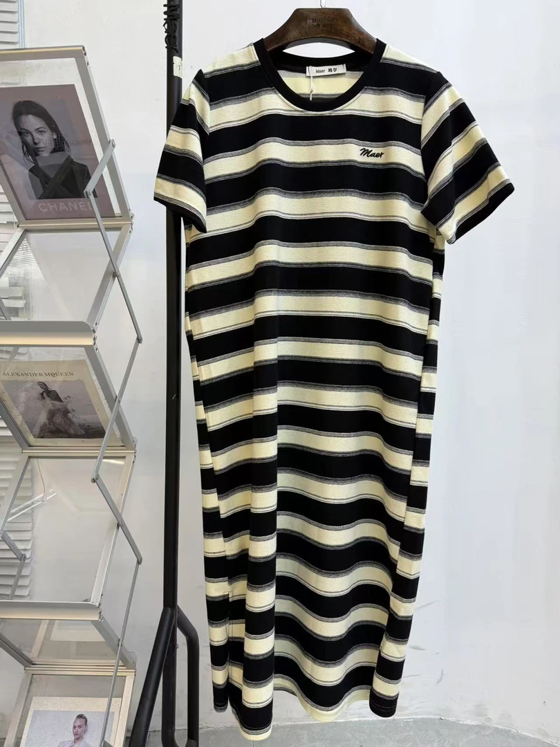 小妳XiaoNi———（夏款条纹连衣裙2420655）