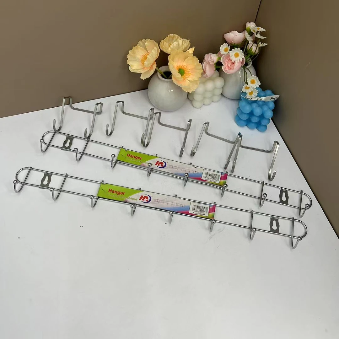 不锈钢柜门挂钩10个配2个八连挂钩【汤姆粉丝专属】2024新品上市网