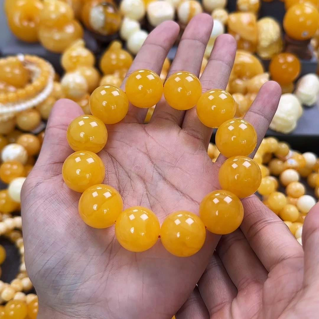 琥珀未镶嵌珠宝奇石20mm同料