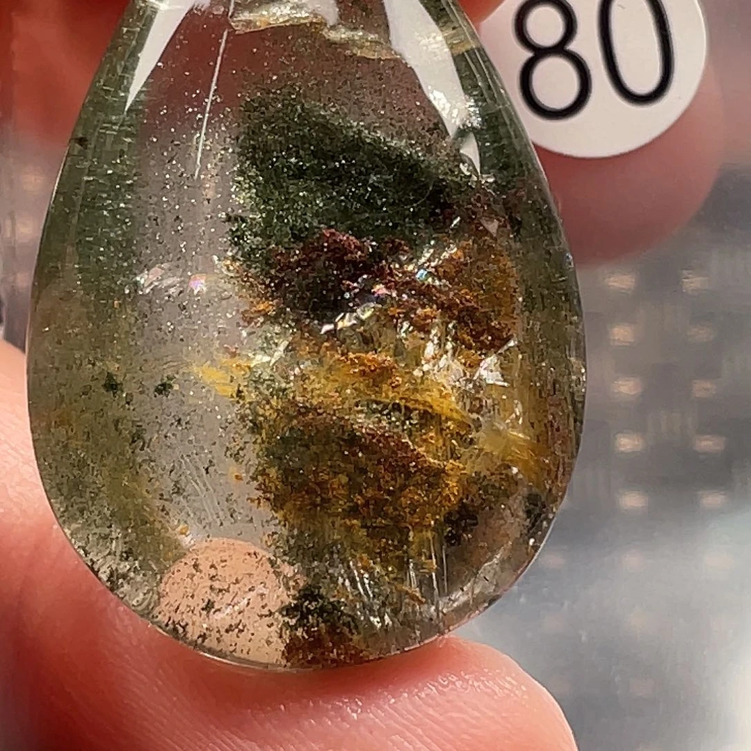 *****未镶嵌水晶颈饰天然
