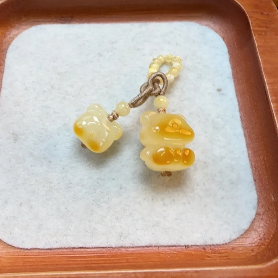 琥珀未镶嵌珠宝奇石定制