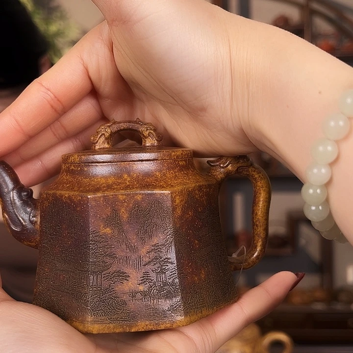 紫砂茶壶宜兴紫砂工艺