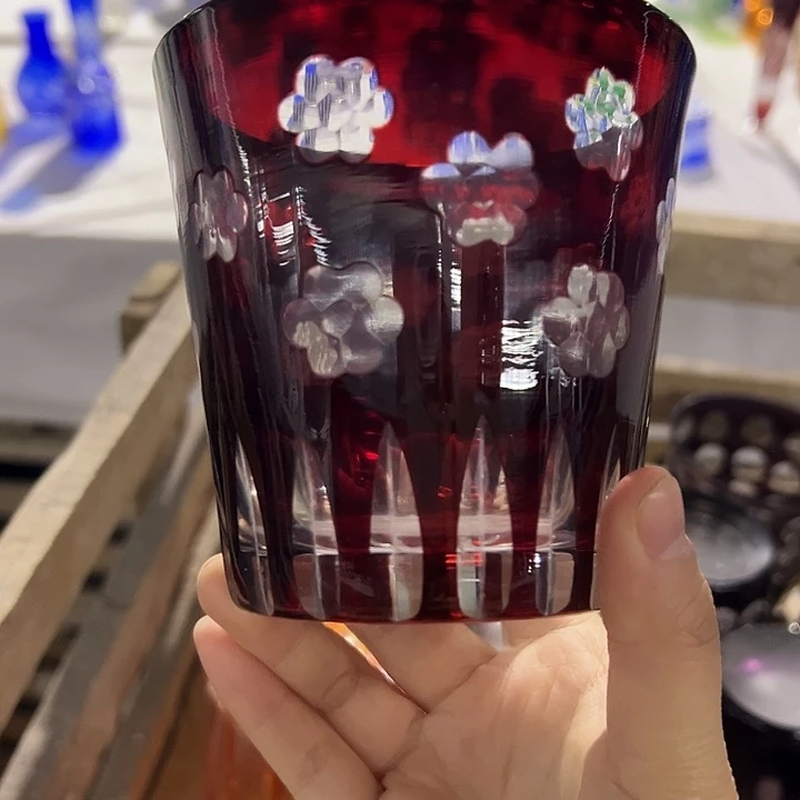 水晶玻璃手柄款微瑕一个