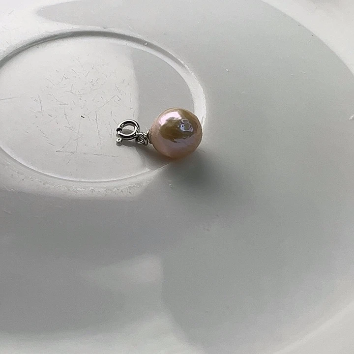 淡水珍珠吊坠(不含链)未镶嵌10mm