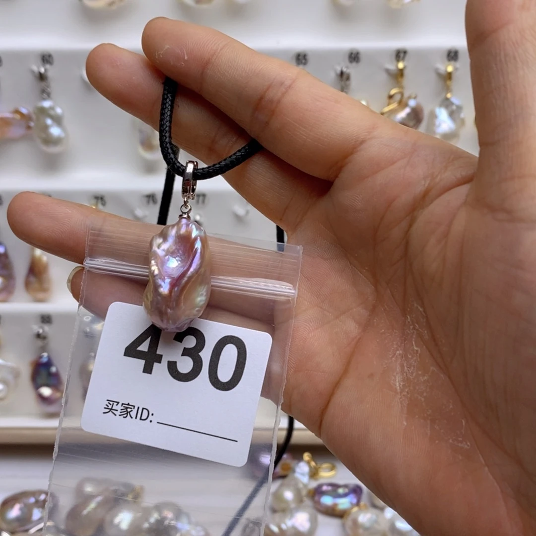 淡水珍珠颈饰银S925镶嵌喵*呜430