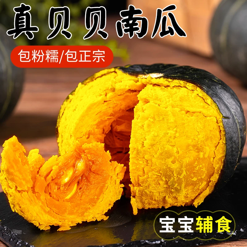 正宗贝贝南瓜粉糯香甜减肥代餐婴儿宝宝辅食孕妇新鲜板栗味小南瓜