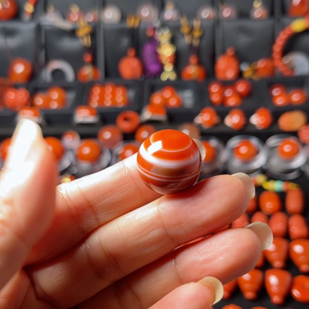 未镶嵌特色珠19+南红玛瑙