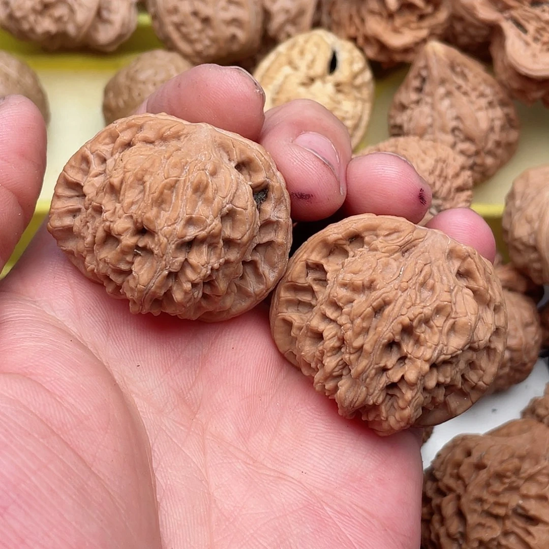 文玩核桃吊坠猪*宝平底