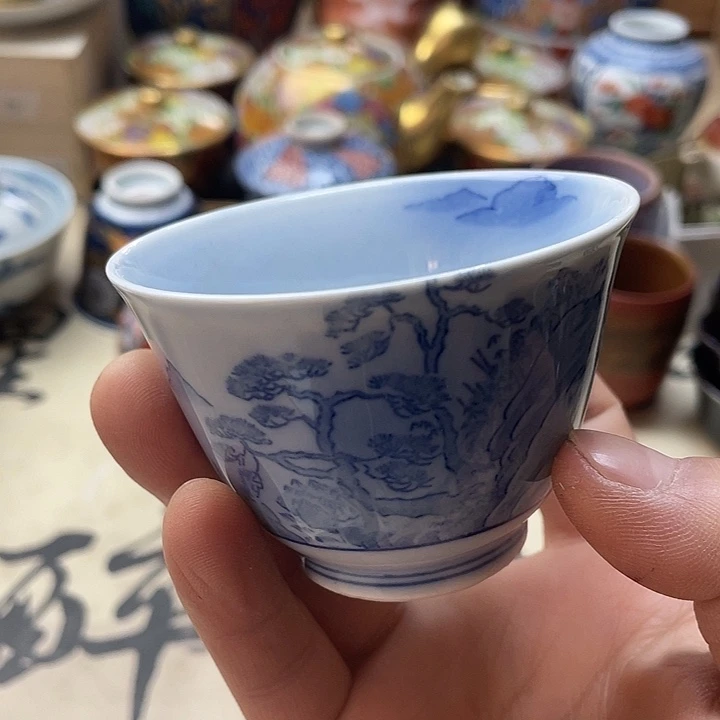 瓷片003 一人直播，看品直播间说序号