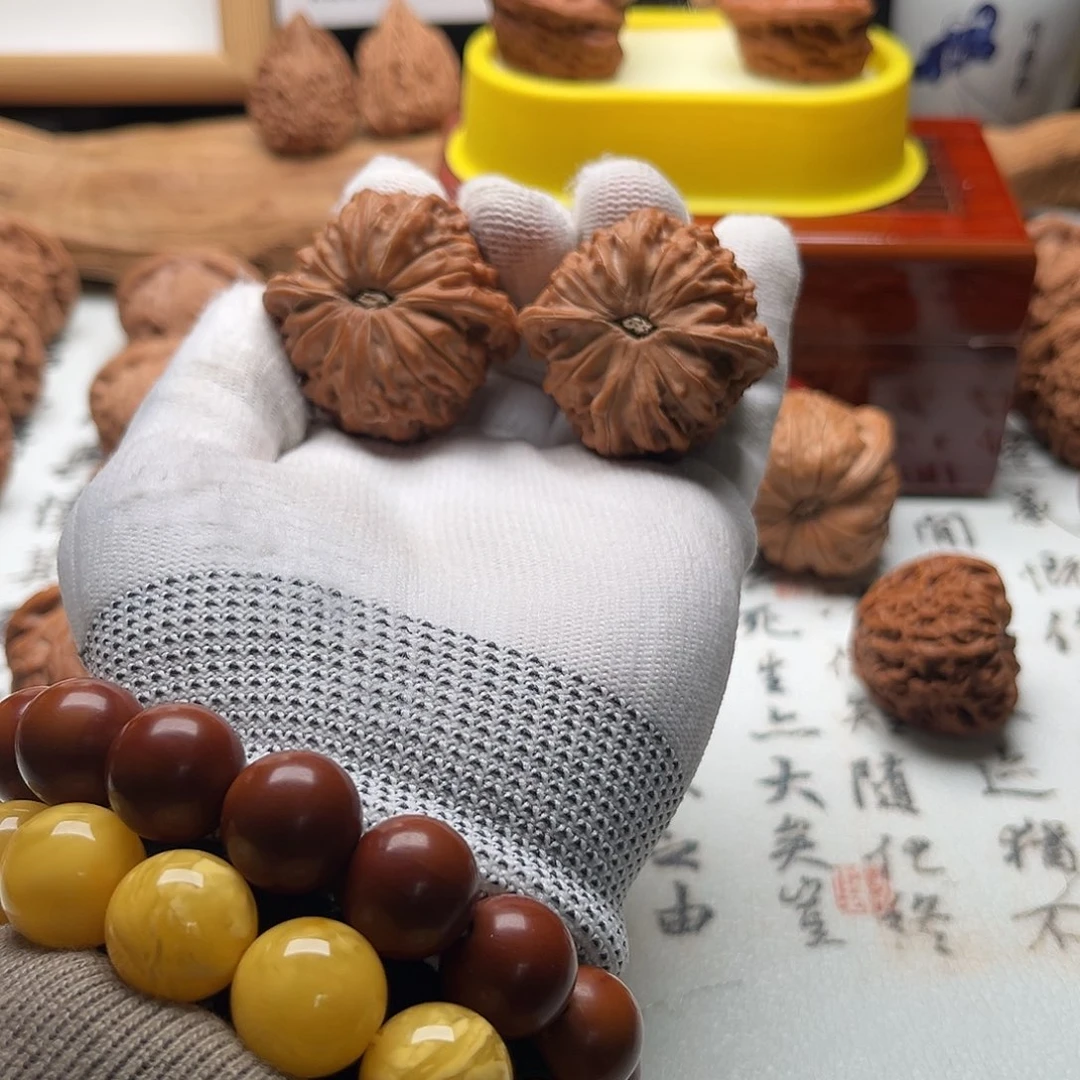 吊坠文玩核桃磨盘全品42尺