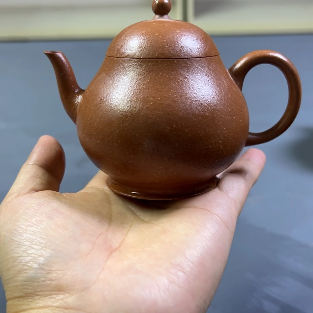 茶壶紫砂梨形150CC壶壶