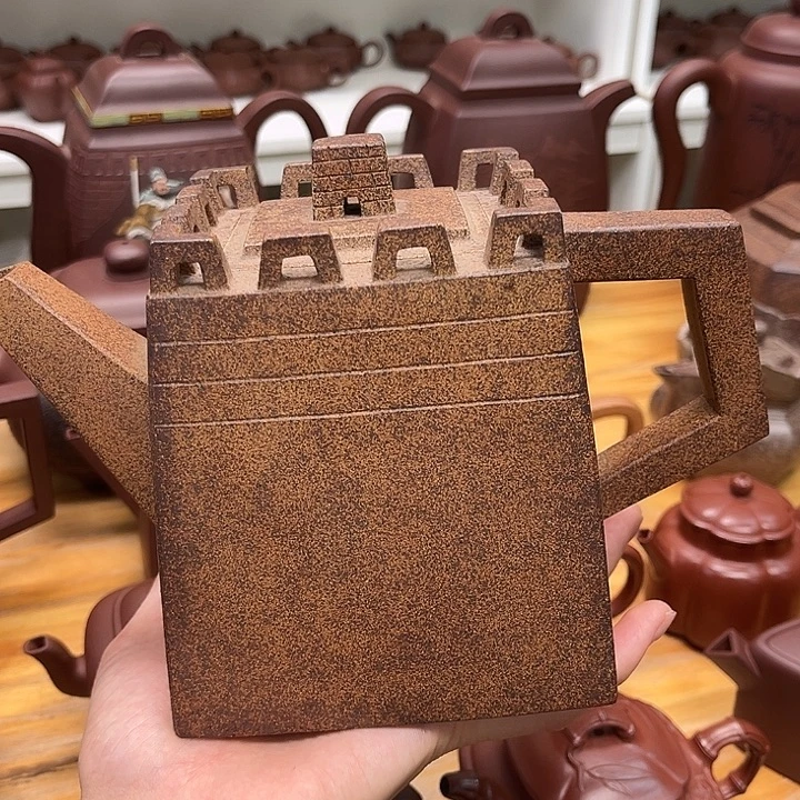 茶壶紫砂四方1000cc
