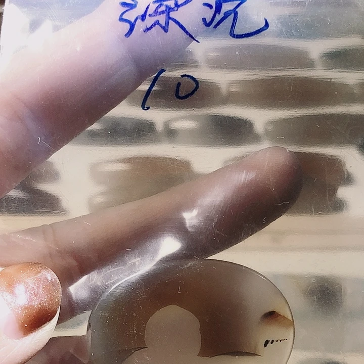 玛瑙/玉髓珠宝半成品合金深*