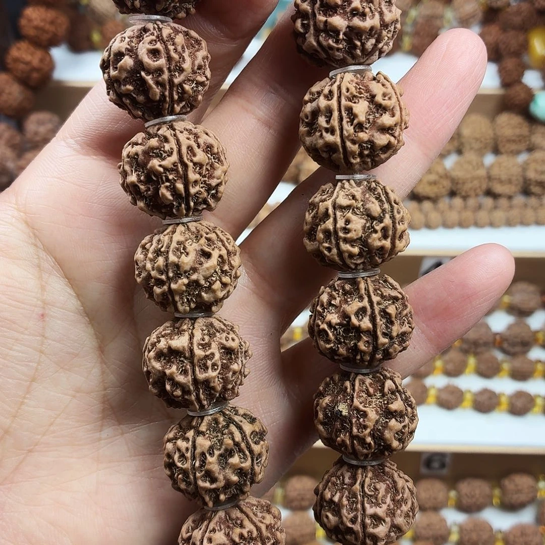 手串金刚菩提稀有精品梅花细纹蜂窝双龙