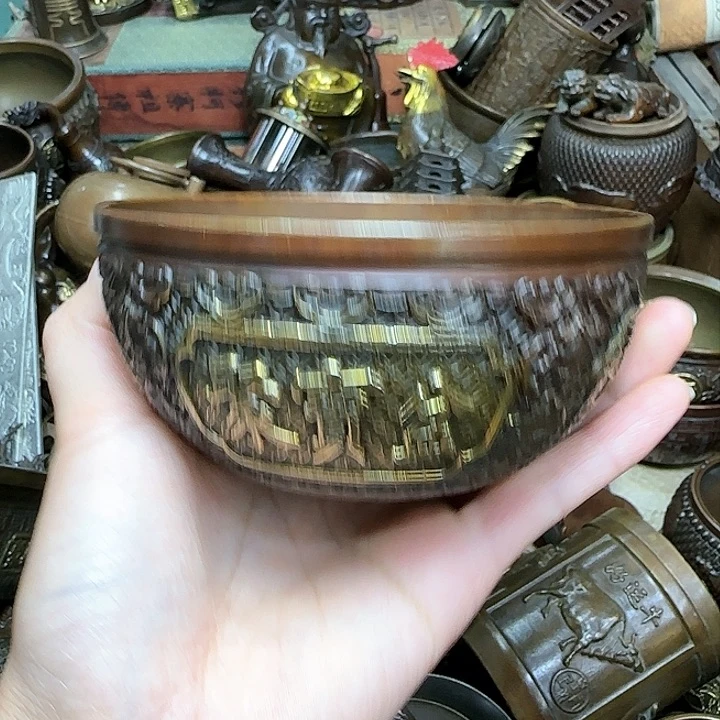 铜材质文玩客厅家具摆件