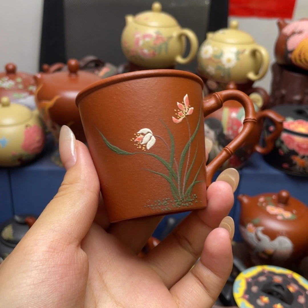 茶杯紫砂紫砂主人杯80cc