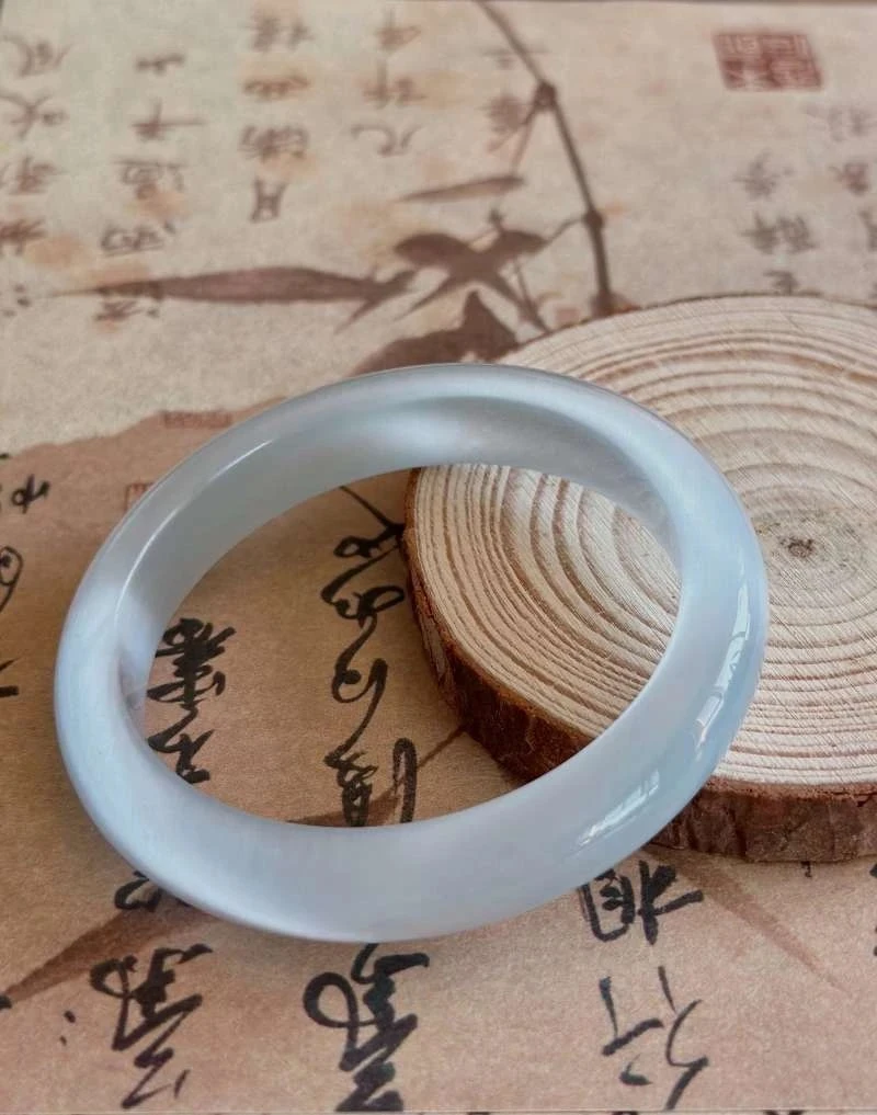 天然辰砂天然辰砂半山海精品文玩手镯DL-0019