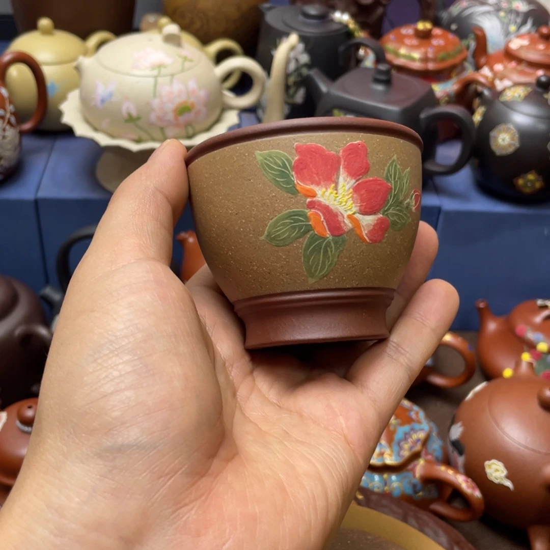 茶杯紫砂紫砂主人杯120cc