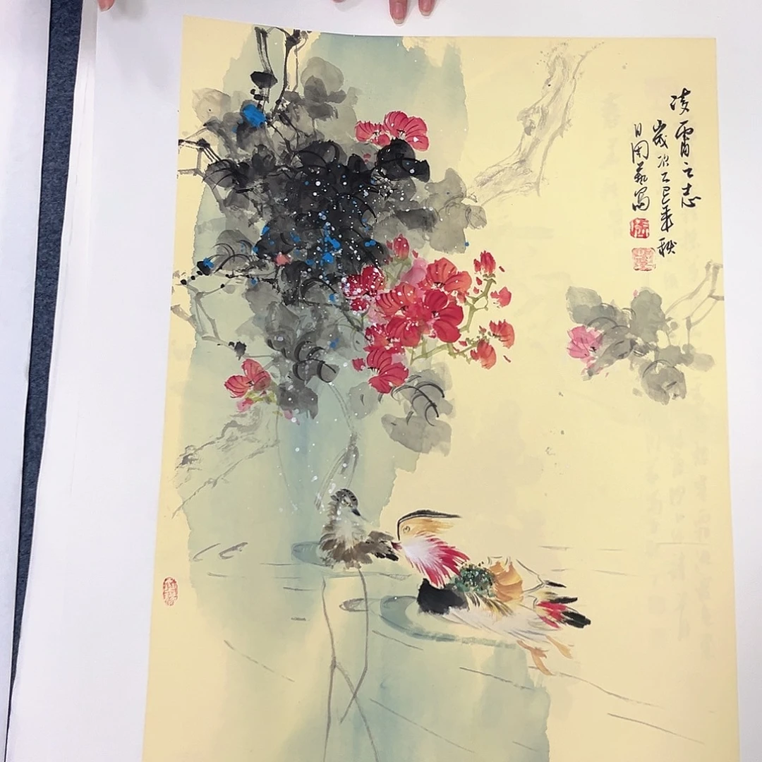 国画国画纯手绘作品