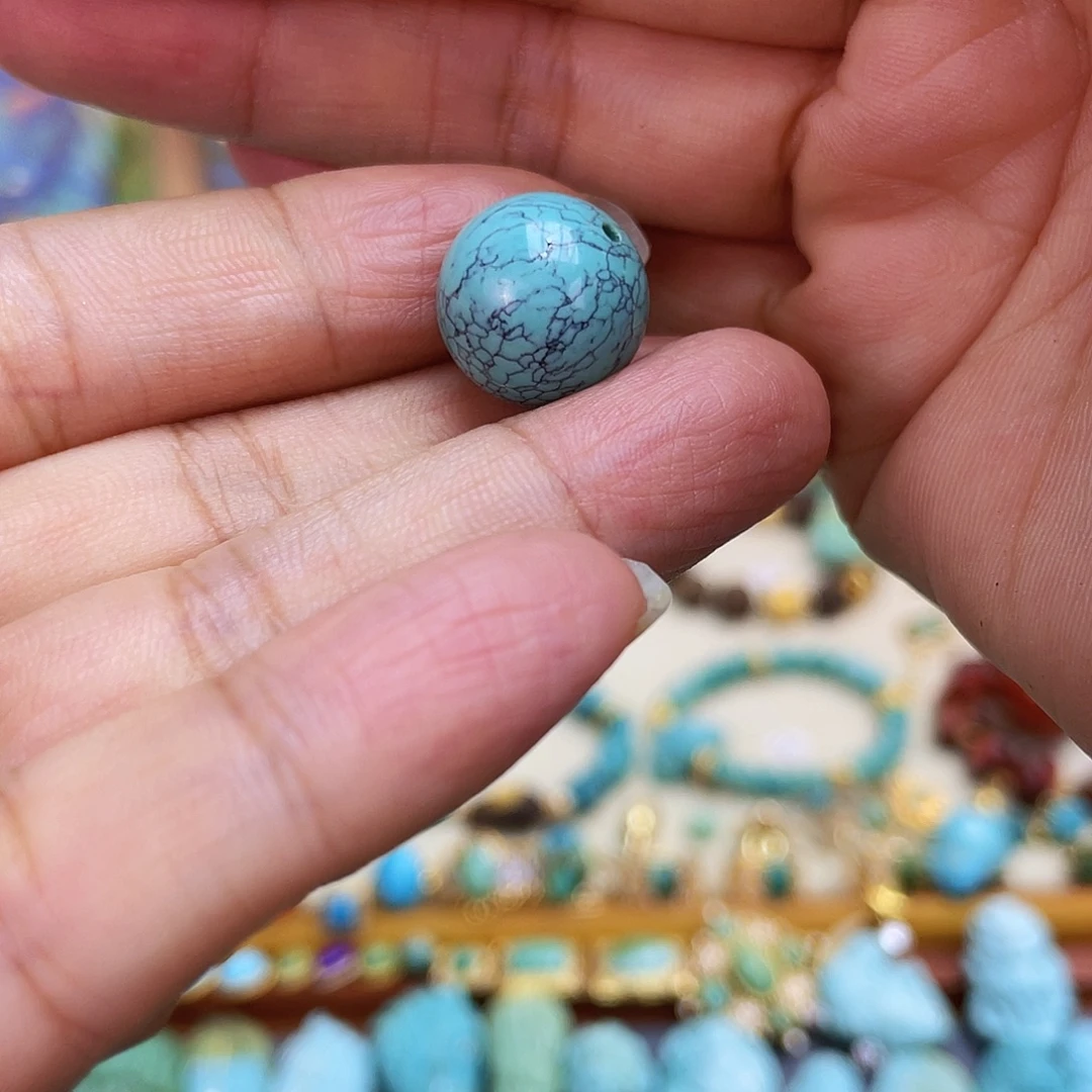 绿松石未镶嵌吊坠(不含链)