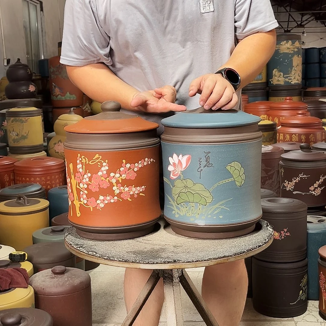 茶叶罐紫砂茶叶罐