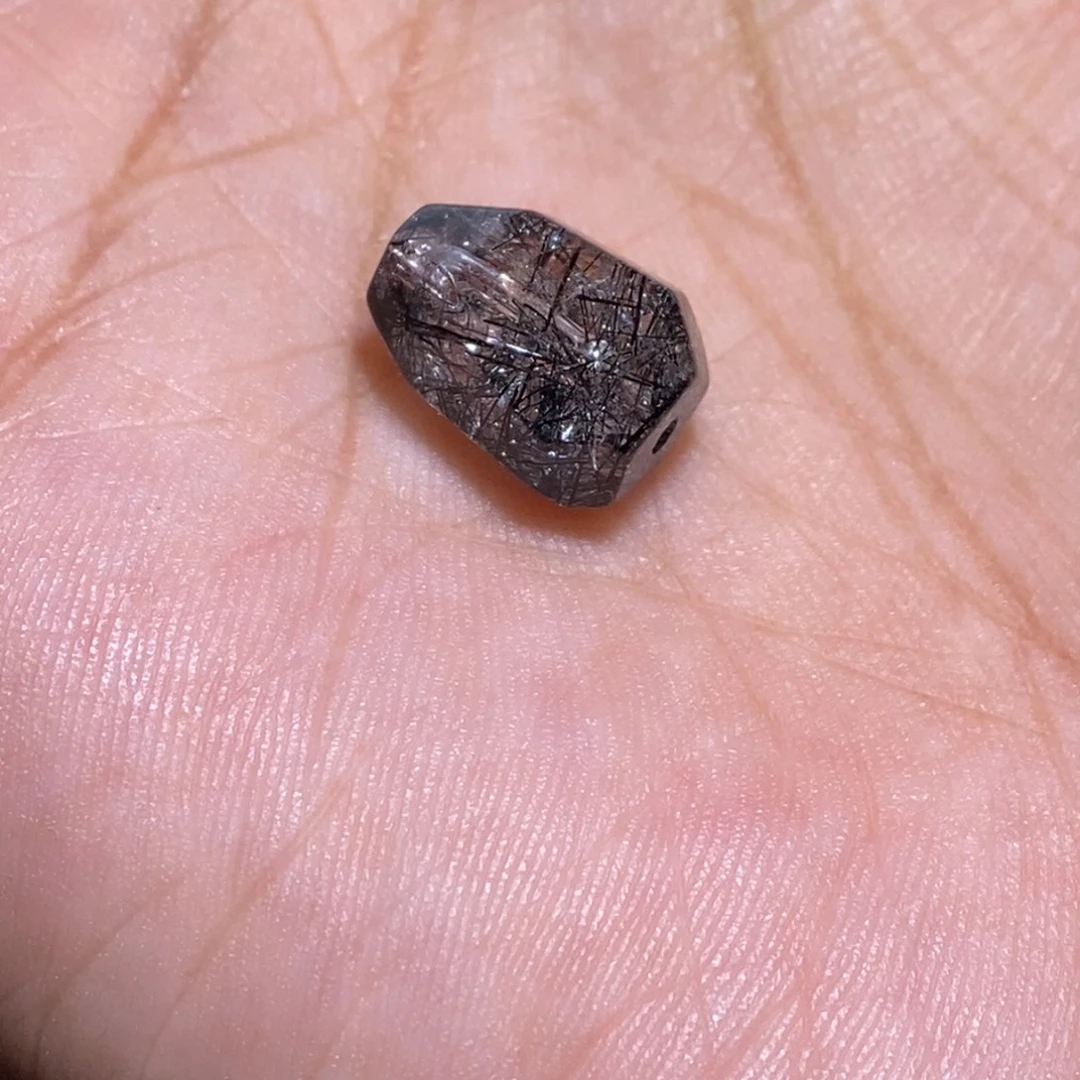 未镶嵌手链水晶随型黑发晶