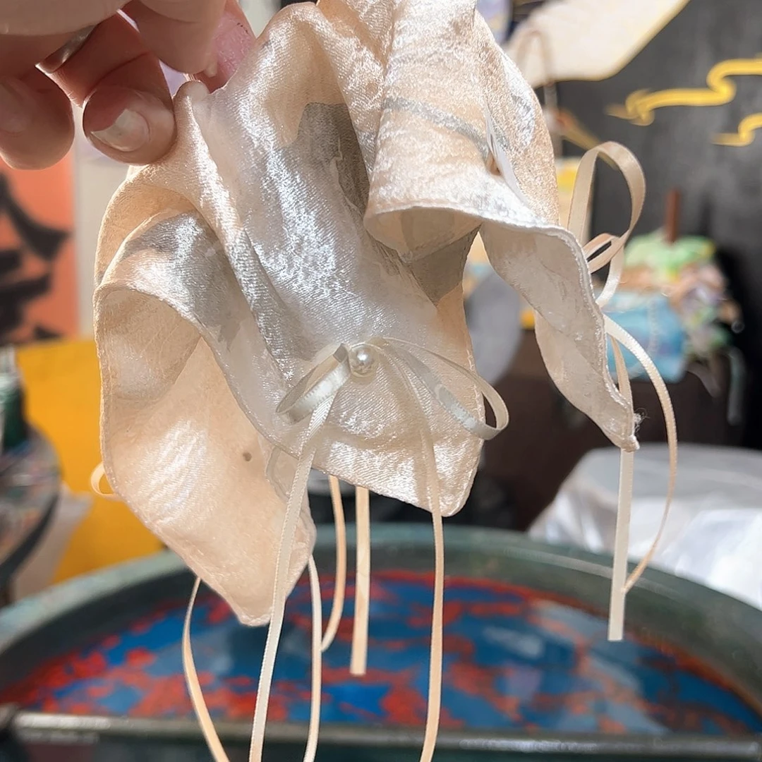 一**子636新款方巾发圈
