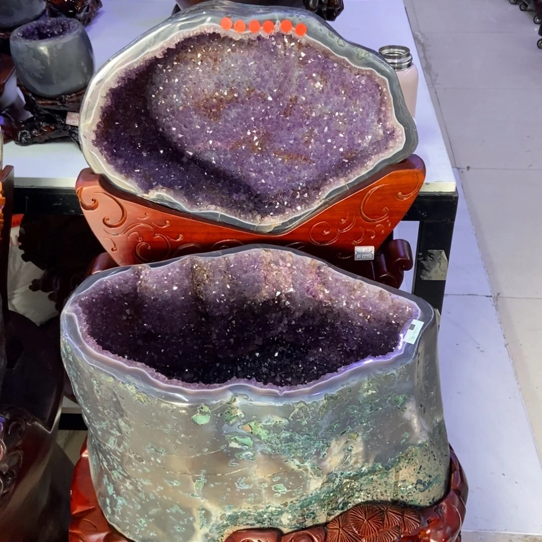 未镶嵌大型摆件（非配饰）紫晶潘