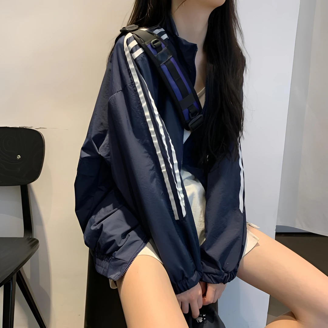 外套女ins潮2025新款韩版宽松学生春夏季港风盐系薄款上衣服百搭