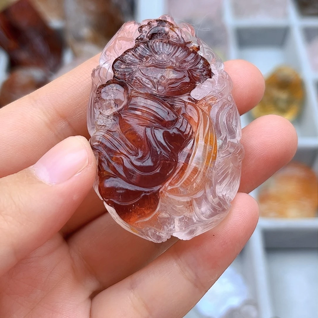 水晶吊坠(不含链)未镶嵌