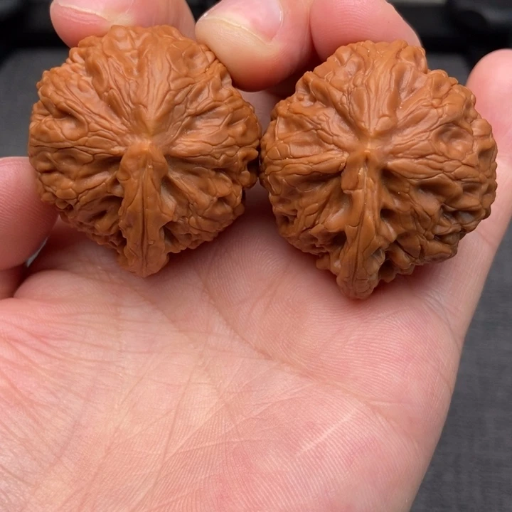 文玩核桃把件一帆风顺40