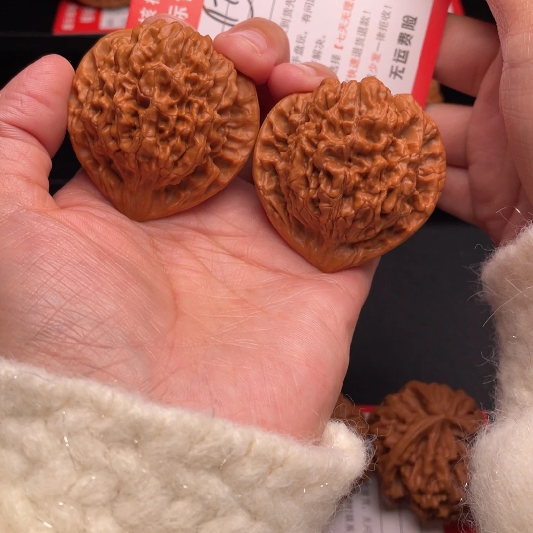 文玩核桃把件官帽45