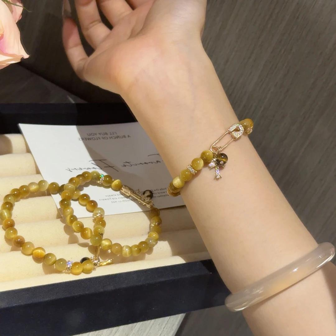 【金虎眼】手串手链小众设计百搭秋冬新品 多样性发一