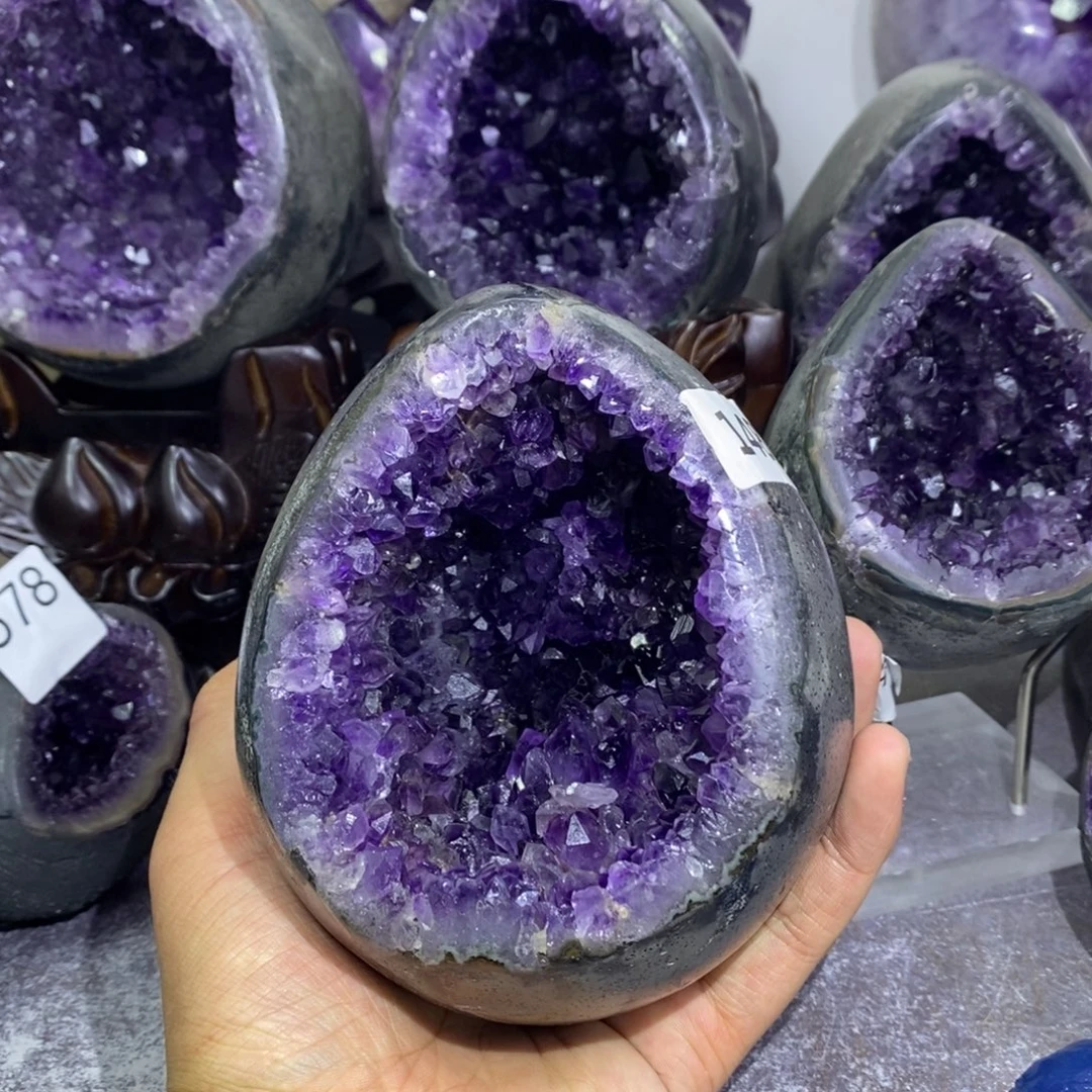紫晶珠宝半成品未镶嵌1482