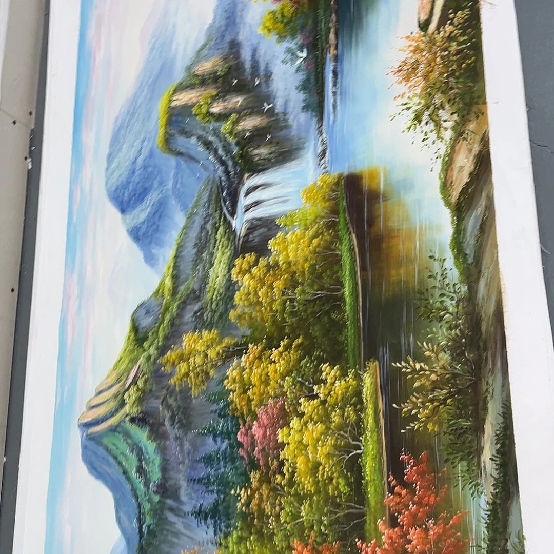 油画好仔仔细细好影子