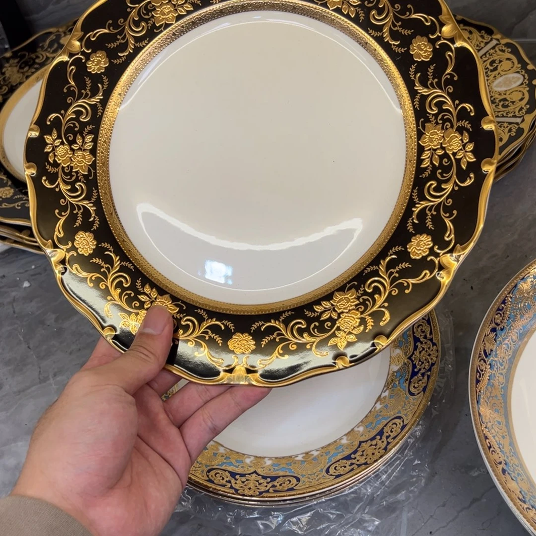 瓷片10.5寸平盘一个一单尾单