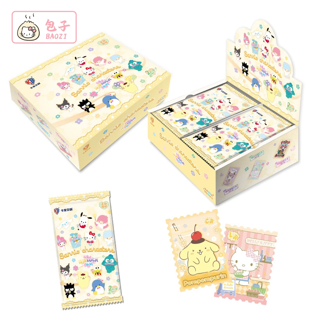 卡宝文创【玩法合集】三丽鸥家族拍立得卡花漾luck6弹2元包正版授权
