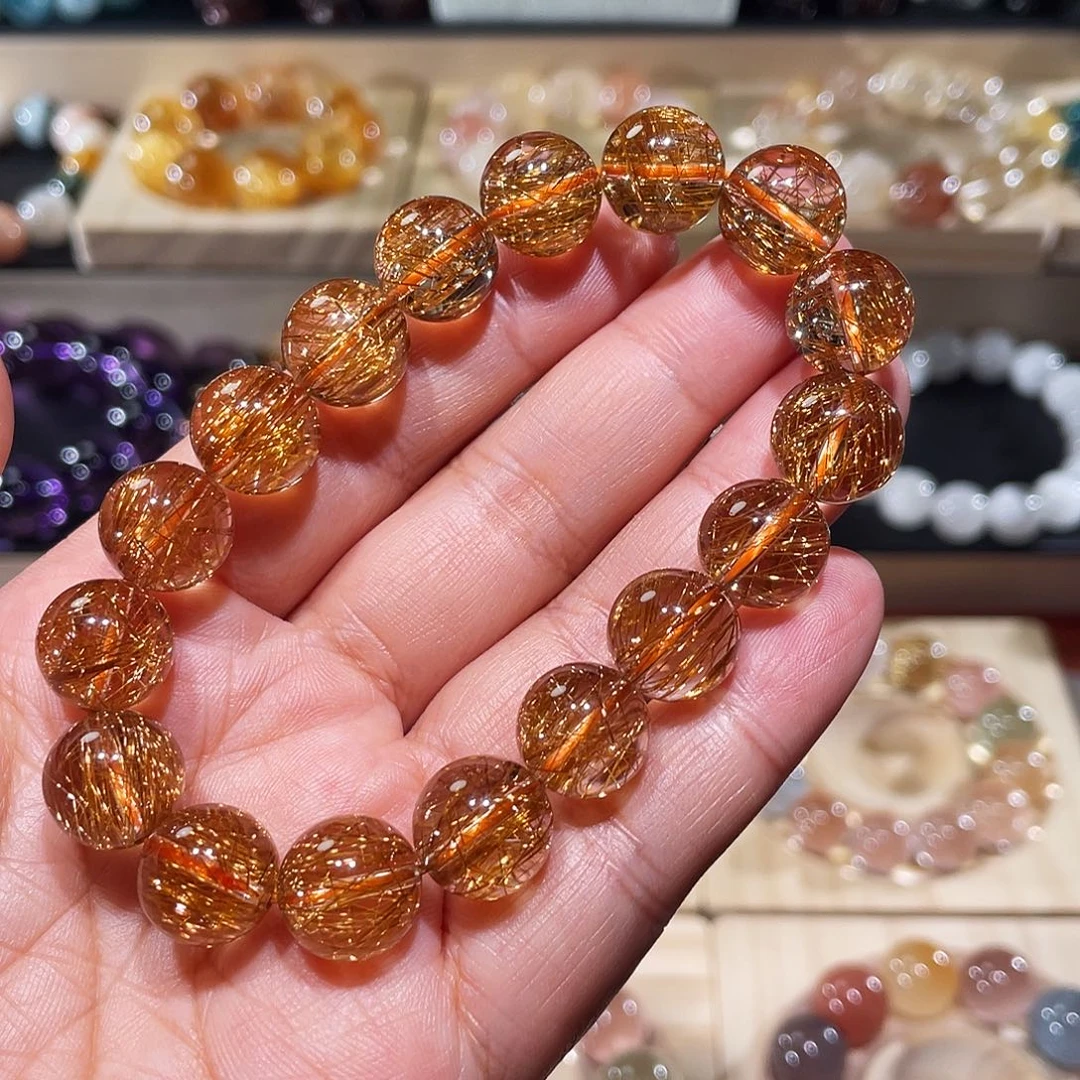 手链水晶未镶嵌发晶手链