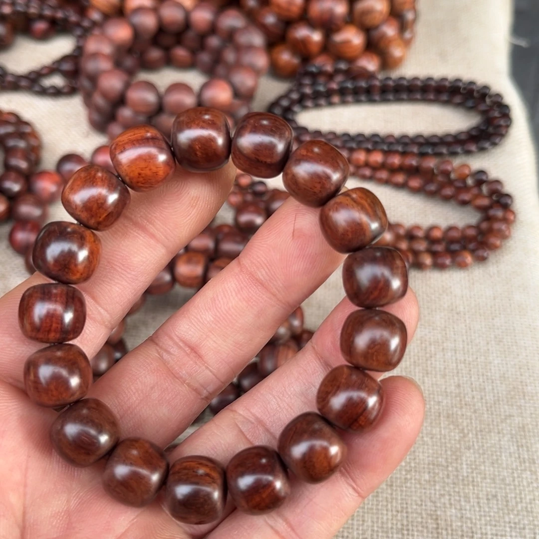 繁***锦手串/手链黄花梨/降香黄檀