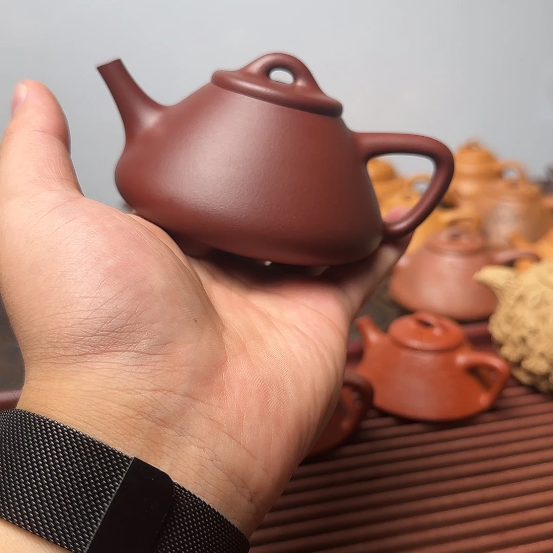 茶壶紫砂台西底槽清 200cc勇瓢
