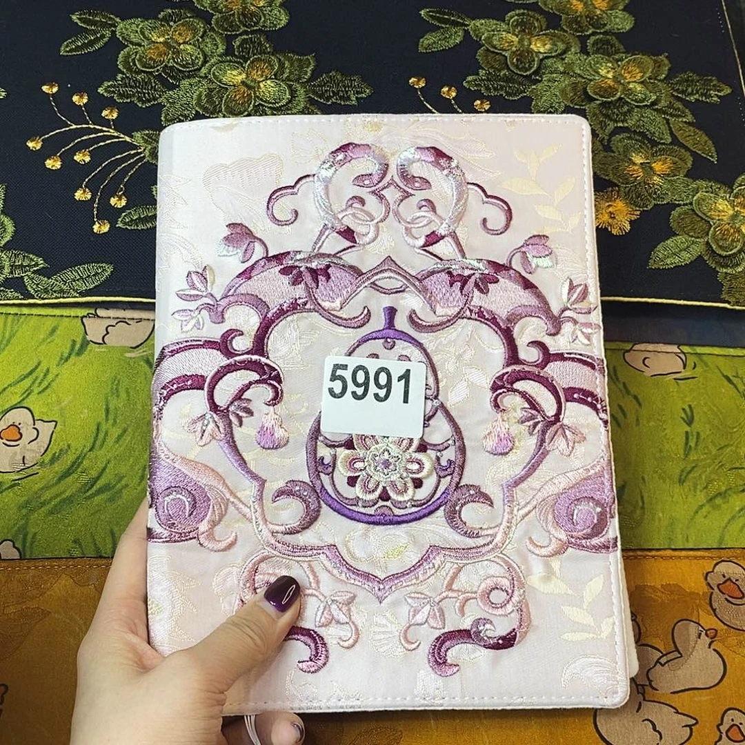 织绣A5活页送纸5991