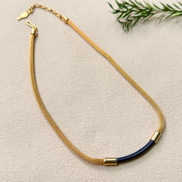 铜合金项链 【六六中古】孤品复古项链te0540链长36-43